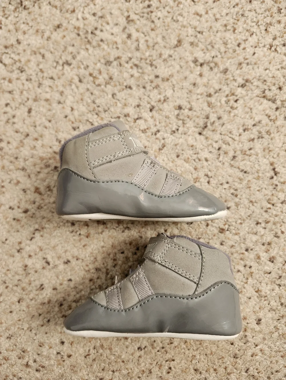 Jordan Baby Gray Shoes